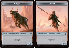 Golem (14) // Golem (15) Token - Foil